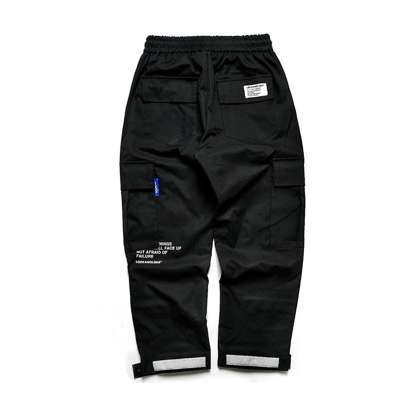 Men's Tactical Cargo Jogger Pants - Loose Multi-Pocket Streetwear Cargo Pants - Techwear