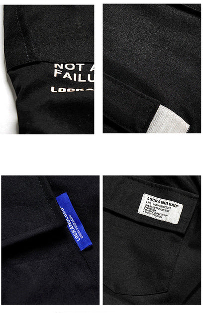 Men's Tactical Cargo Jogger Pants - Loose Multi-Pocket Streetwear Cargo Pants - Techwear