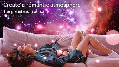12 in 1 Planetarium Galaxy Projector - HD Solar System Star Projector with 13 Films - 360°