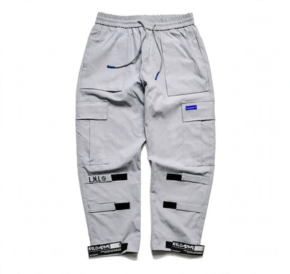 Men's Tactical Cargo Jogger Pants - Loose Multi-Pocket Streetwear Cargo Pants - Techwear