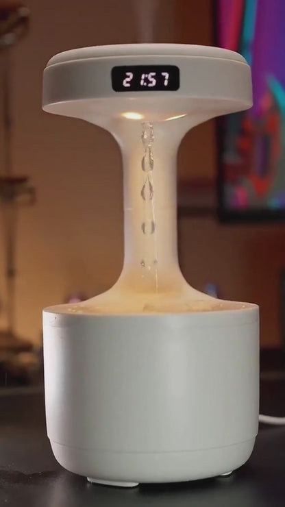 Anti-Gravity Water Droplet Humidifier - Optical Illusion Humidifier - USB Aroma Diffuser