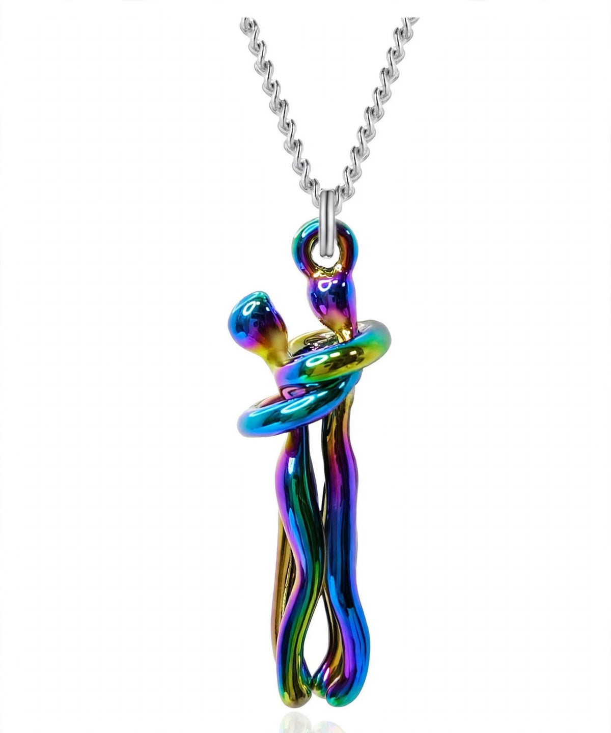 The Hug Pendant - Emotional Love Necklace - 3CM Cartoon Couple