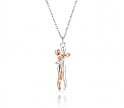 The Hug Pendant - Emotional Love Necklace - 3CM Cartoon Couple