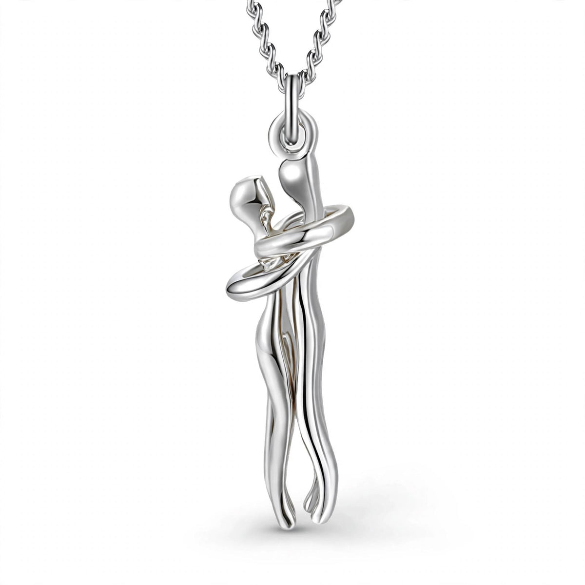 The Hug Pendant - Emotional Love Necklace - 3CM Cartoon Couple